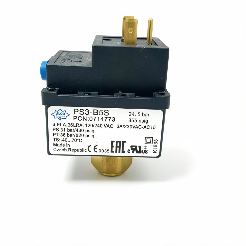 ALCO PS3-B5S Pressure Switch, 24.5 bar, PCN 0714773
