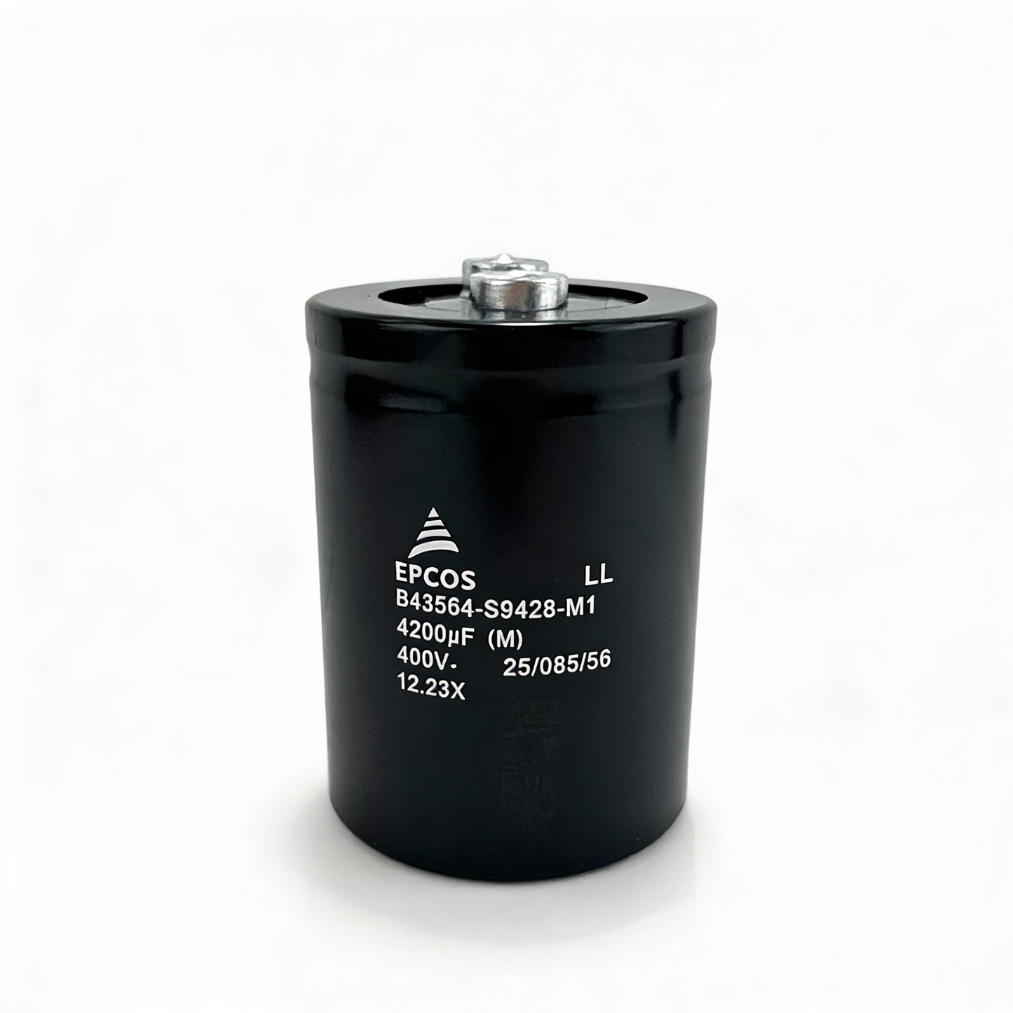 EPCOS B43564-S9428-M1 B43564 Series Aluminum Electrolytic Capacitor, 4200uF, 400V DC, Screw Terminal
