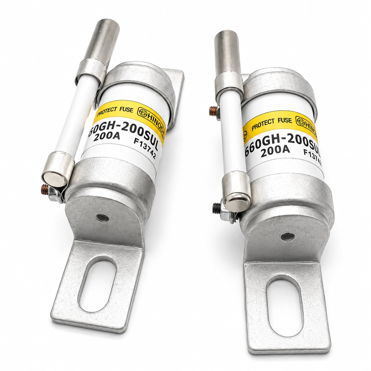 Hinode 600FH-200SUL Fast-Acting Fuse, 200A, 600V AC/DC, 100kA