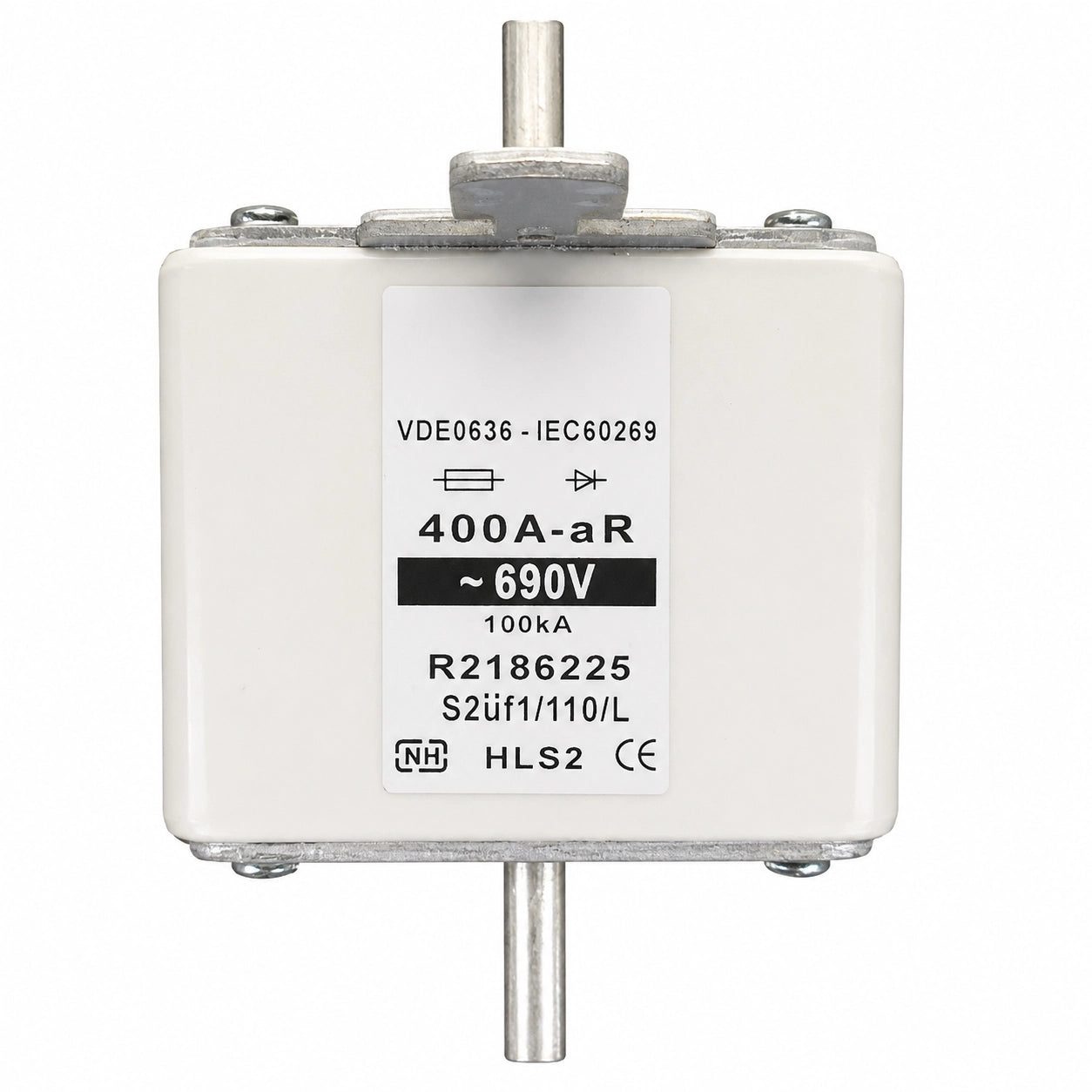 Jean Muller R2186225 Industrial Fuse, 400 A, 690 V