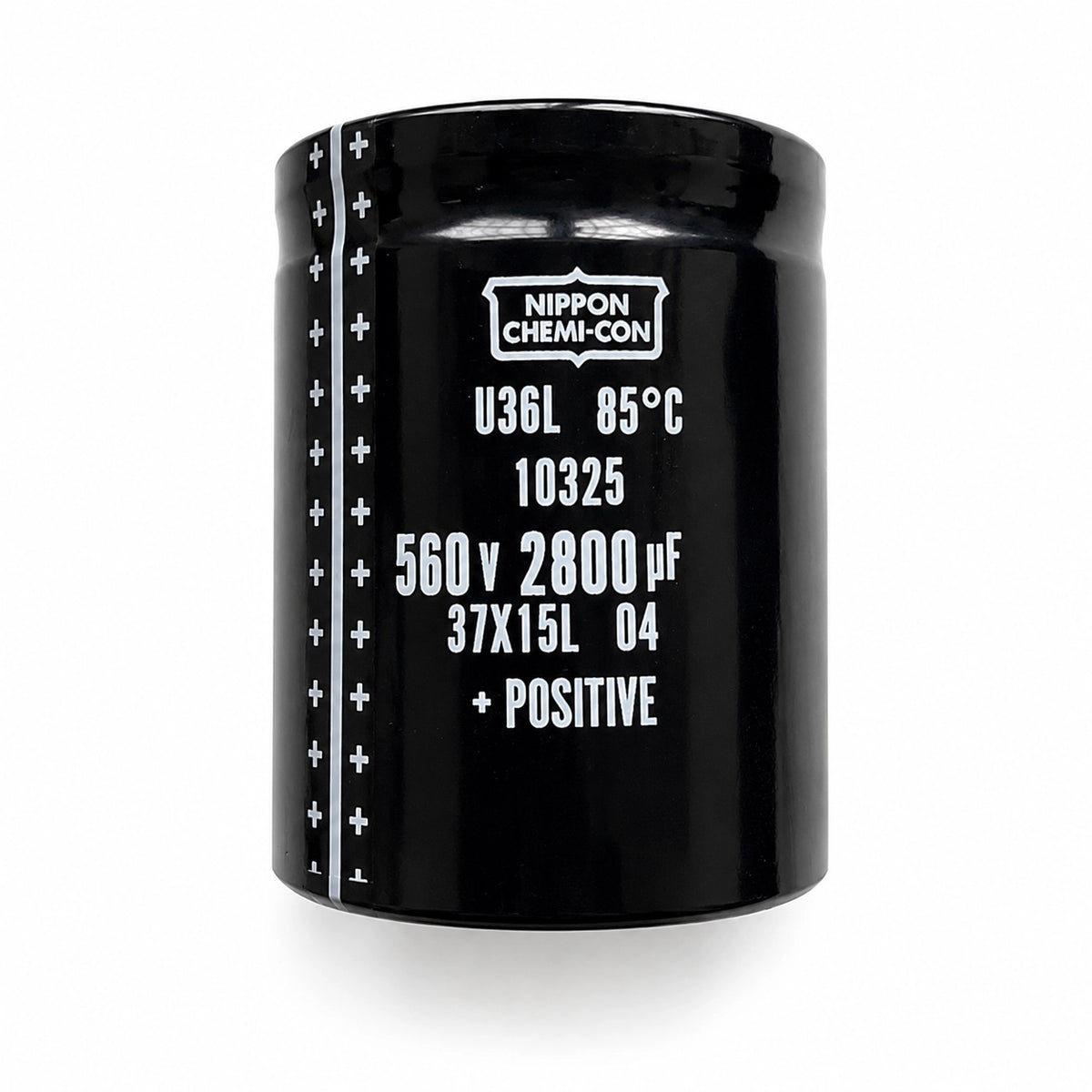 Nippon Chemi-Con U36L Aluminum Electrolytic Capacitor, 560 V, 2800 µF