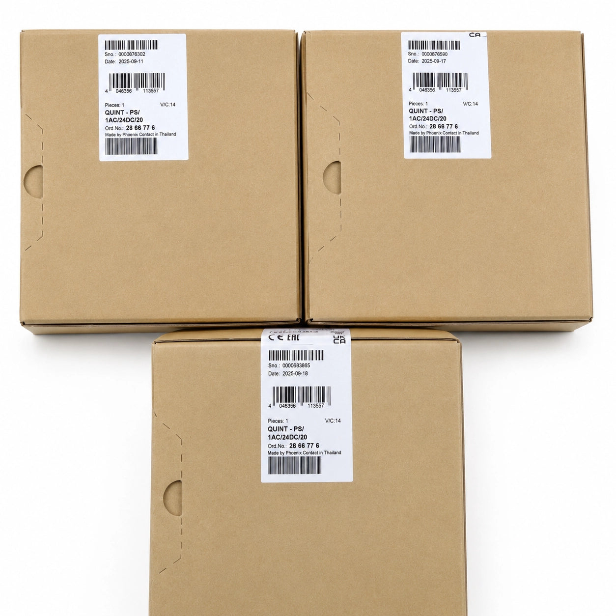 Phoenix Contact QUINT-PS/1AC/24DC/20 2866776 Power Supply, 24 V DC, 20 A