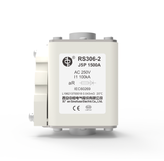 SINOFUSE RS306-2-J5P-900A1100V-D RS306 High Speed Fuse, 900A, 1100VAC/800VDC