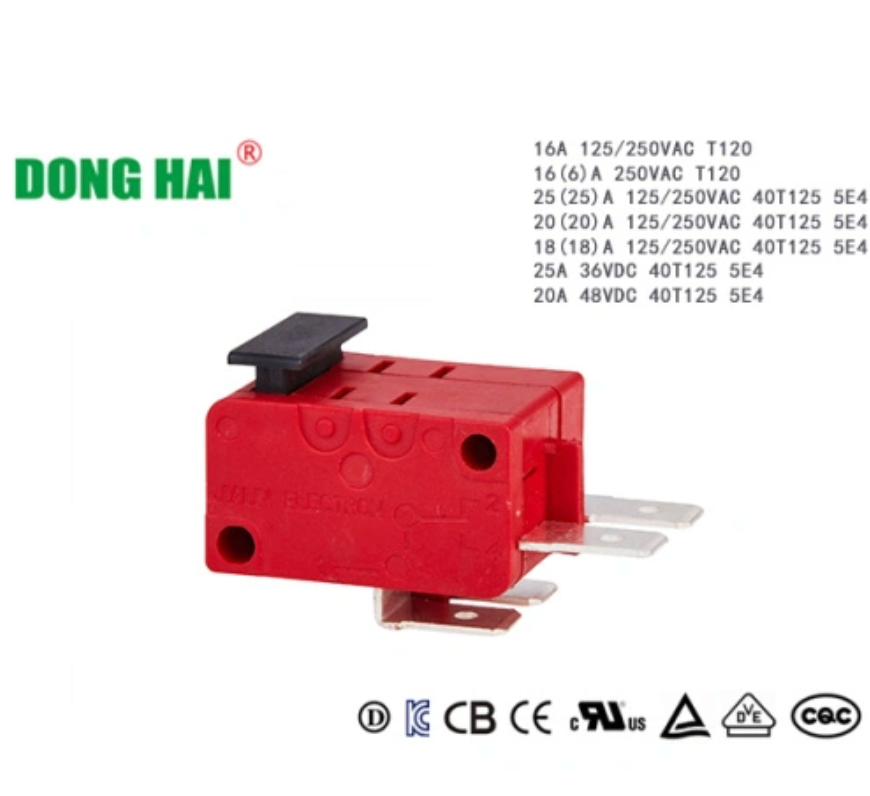 DONGHAI KW3-0Z-C219333L-2 Micro Limit Switch - 16A SPST-NO - Attributes Table View