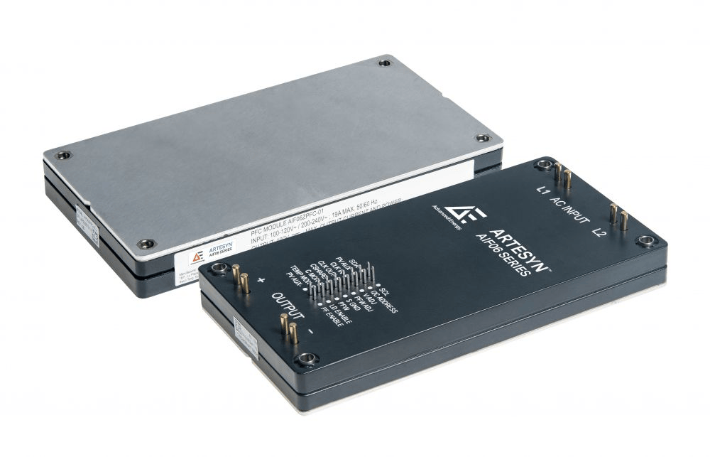 Advanced Energy Power Modules Advanced Energy AIF06ZPFC-01L Full-Brick PFC Converter, 2400W (230Vac) / 1400W (115Vac), 400 Vdc Output, 85–264 Vac Input, 6 A — AIF06 Series