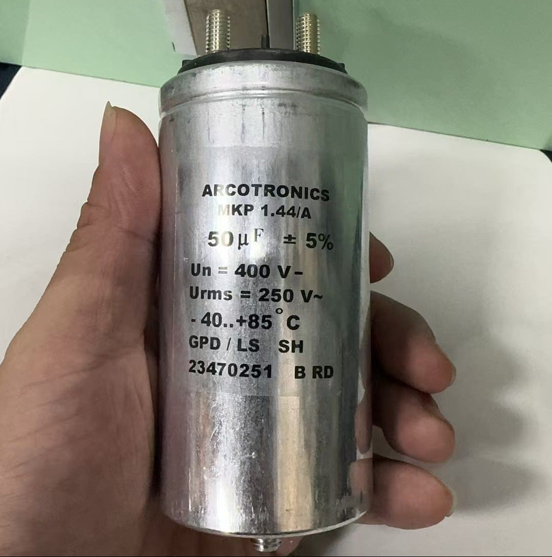ARCOTRONICS ARCOTRONICS MKP 1.44/A GPD/LS SH 14152465 E7 104*50 50μF 250Vac 25A 5% - screw Capacitor