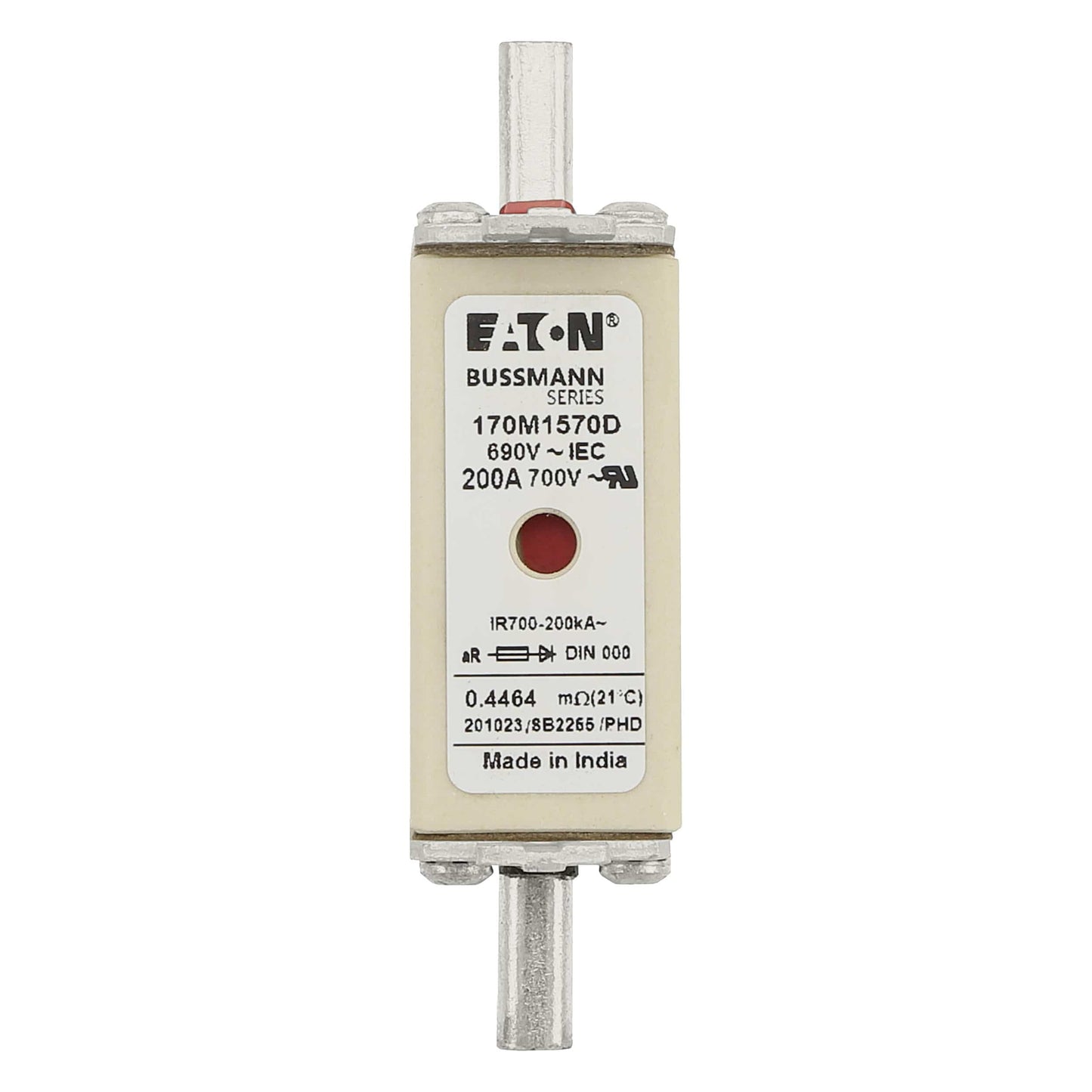 Bussmann Bussmann 170M1570D 200A 690V Fuses (5 Pieces)