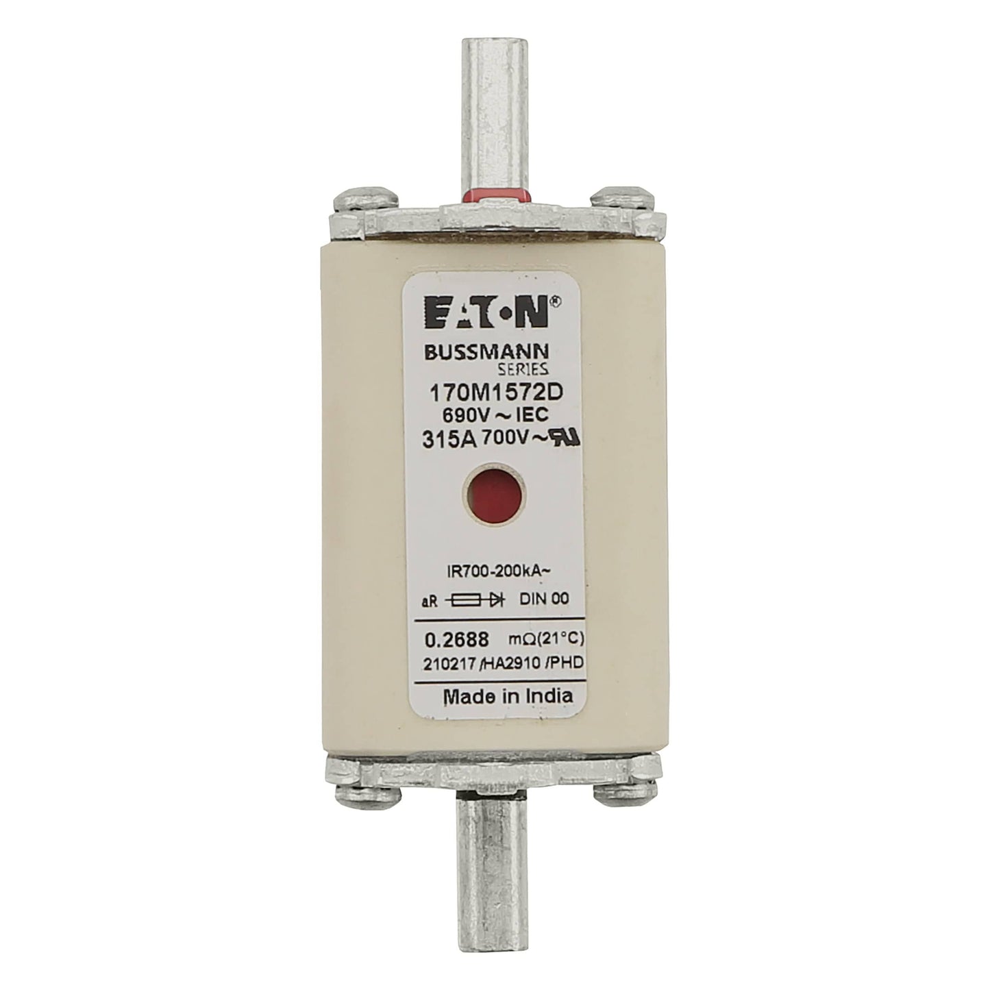 Bussmann Bussmann 170M1572D 315A 690V Fuses (5 Pieces)