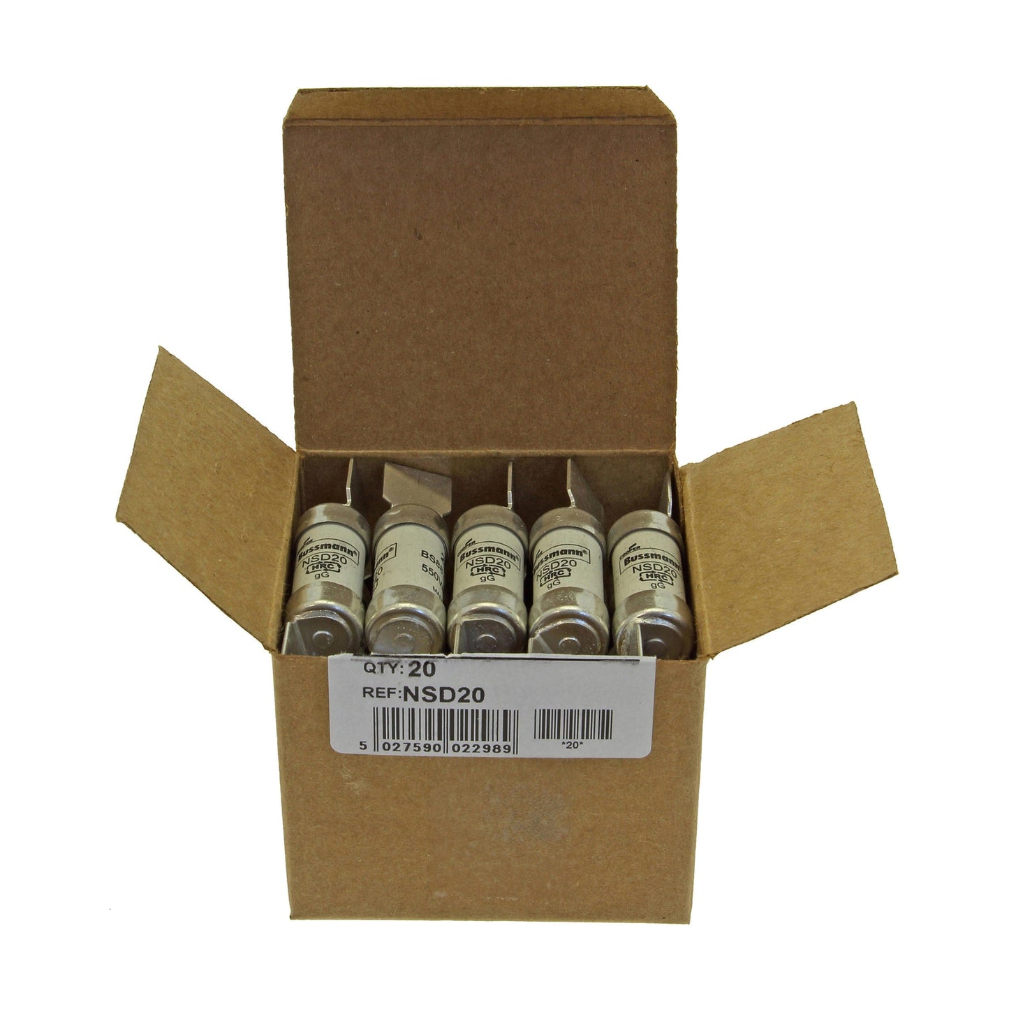 Bussmann NSD20 10pcs Bussmann NSD20 20A 550V gG BS88 Fuses