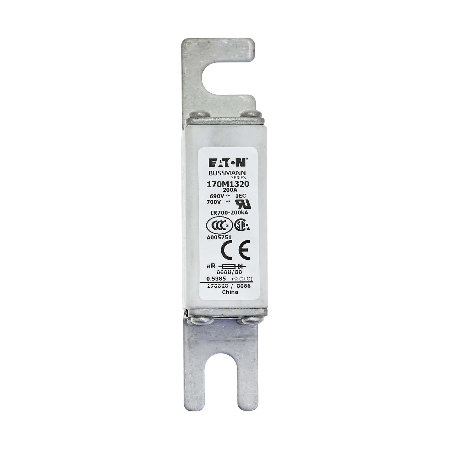 EATON 170M1320 10pcs Eaton 200A aR Fuse - 690V (170M1320)