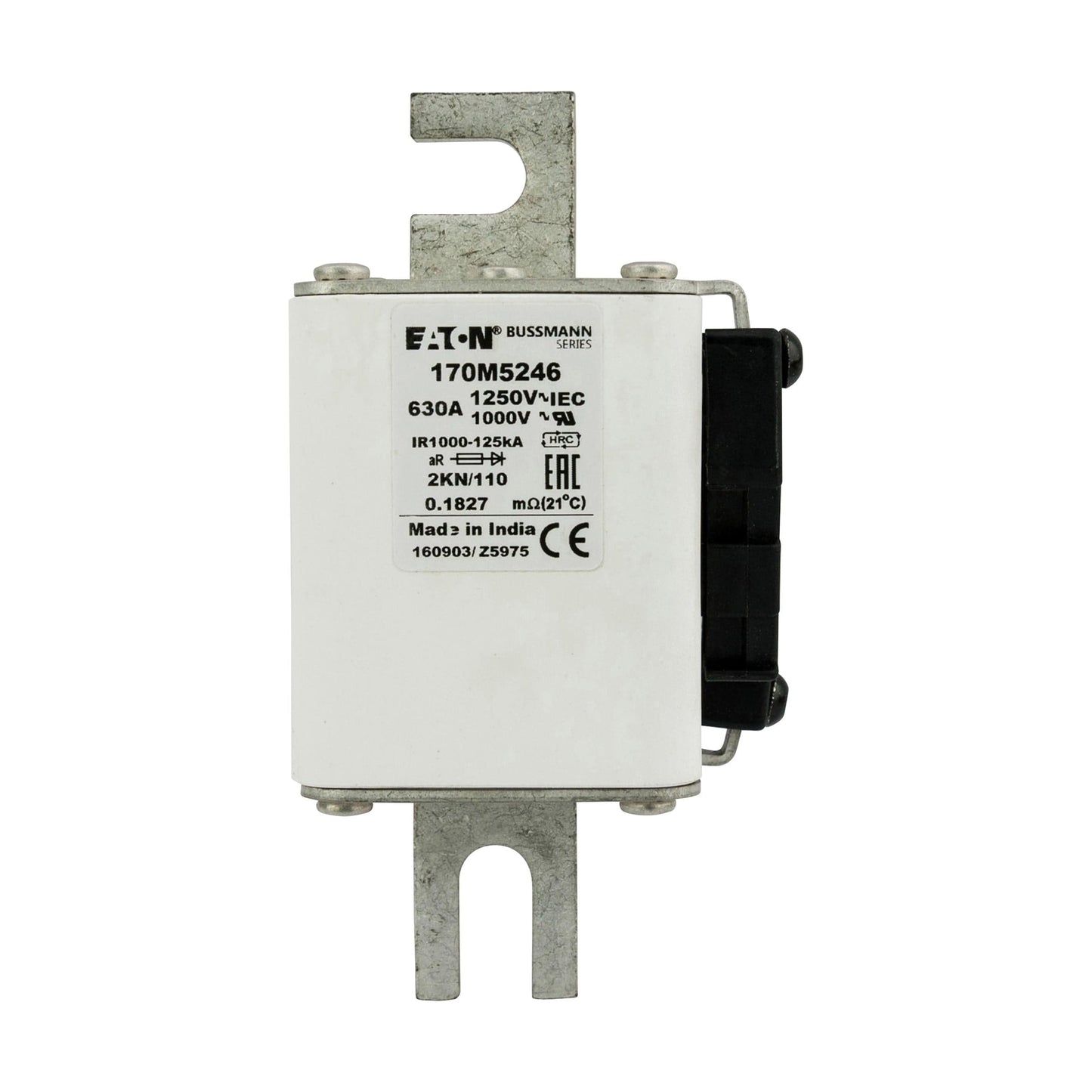 EATON EATON 170M5246 Model code: FUSE 630A 1250V 2KN/110 AR CU