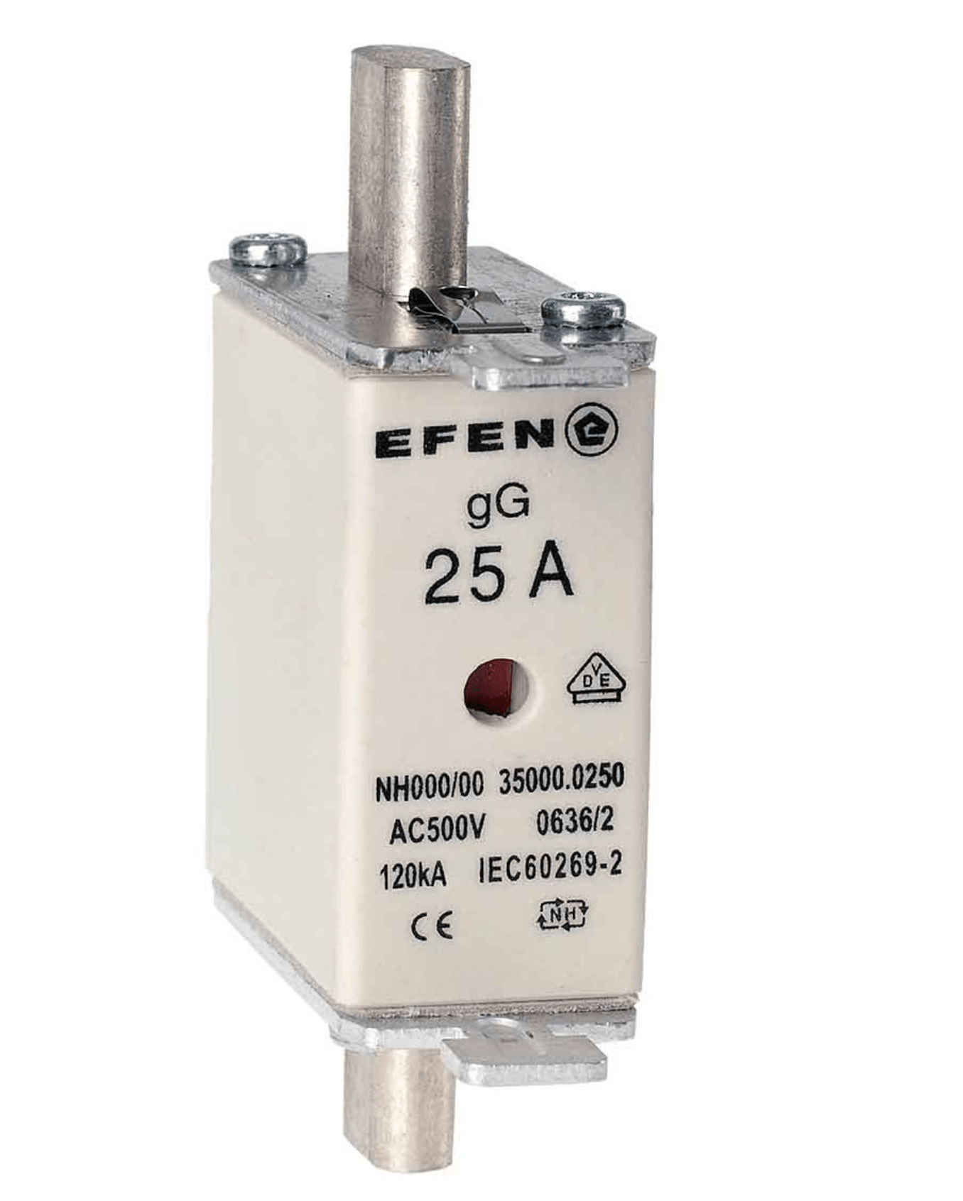 EFEN NH000 63A 500V 10pcs EFEN NH000 63A 500V Fuses