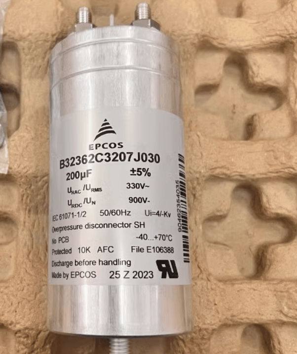 EPCOS EPCOS B32362C3207J030 330Vac200uF900VDC Capacitor (12 Pieces)