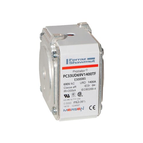 Ferraz Shawmut PC33UD30V32CTD 2pcs Ferraz Shawmut PC33UD30V32CTD B301370 Fuses