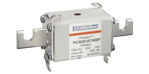 Ferraz Shawmut PC70UD13C160EF 3pcs Ferraz Shawmut T300604 - PC70UD13C160EF Fuses