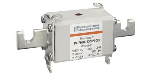 Ferraz Shawmut PC70UD13C250EF 3pcs Ferraz Shawmut W300606 - PC70UD13C250EF Fuses