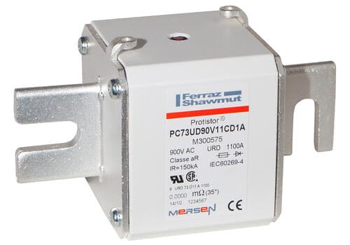 Ferraz Shawmut PC73UD13C375TF 2pcs Ferraz Shawmut C301992 - PC73UD13C375TF Fuses