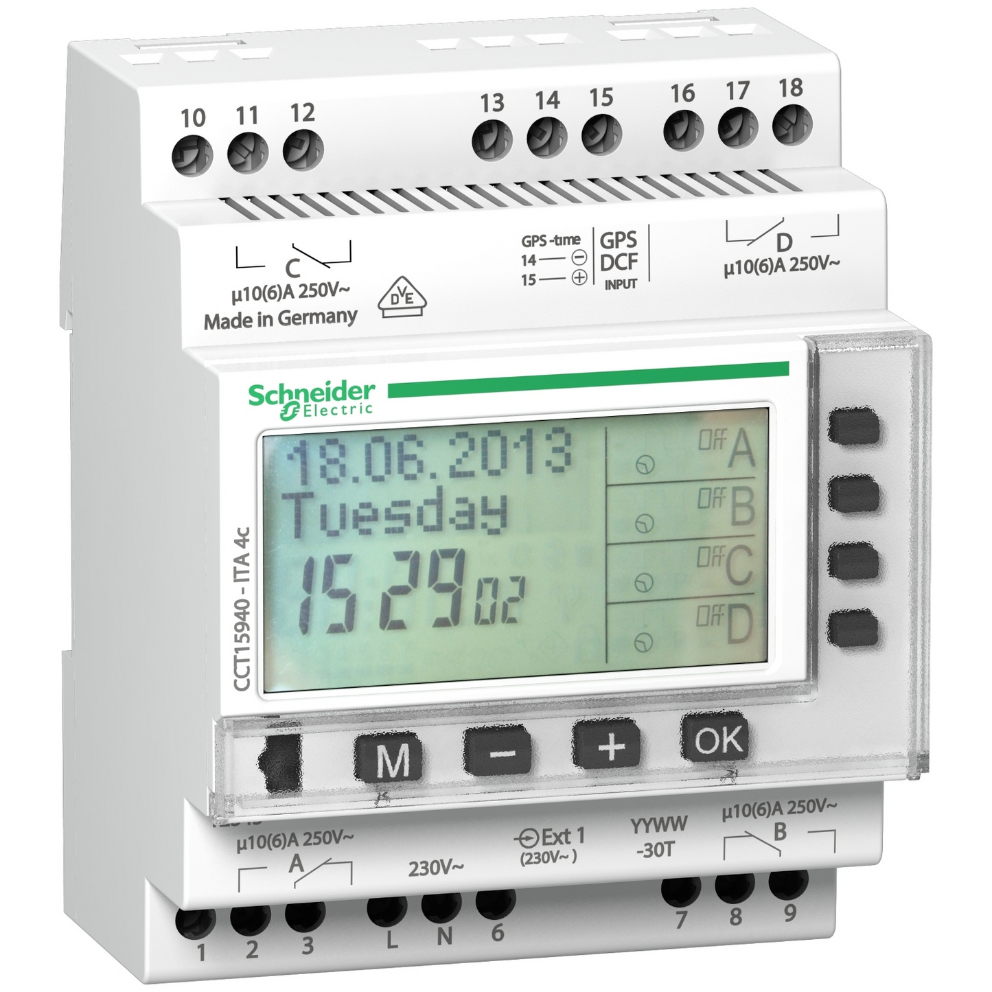 Schneider Electric Acti9 Programmable Time Switch