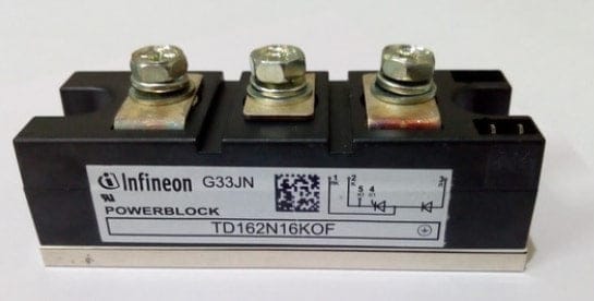 Infineon Infineon TD162N16KOF IGBT Thyristor Module (2Pieces)