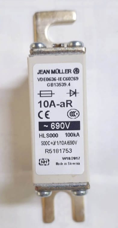 Jean Muller Jean Muller R5181753 690V 100kA Fuses (4Pieces)