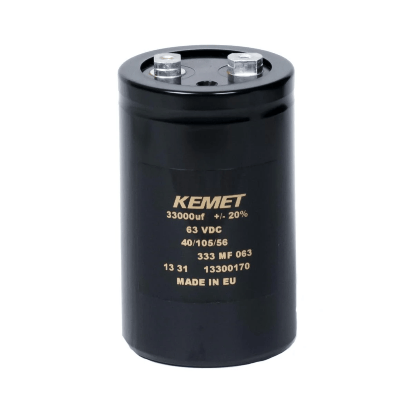 KEMET ALS30A104NP063 ALS30 Series Aluminum Electrolytic Capacitor, 100,000 µF, 63 V