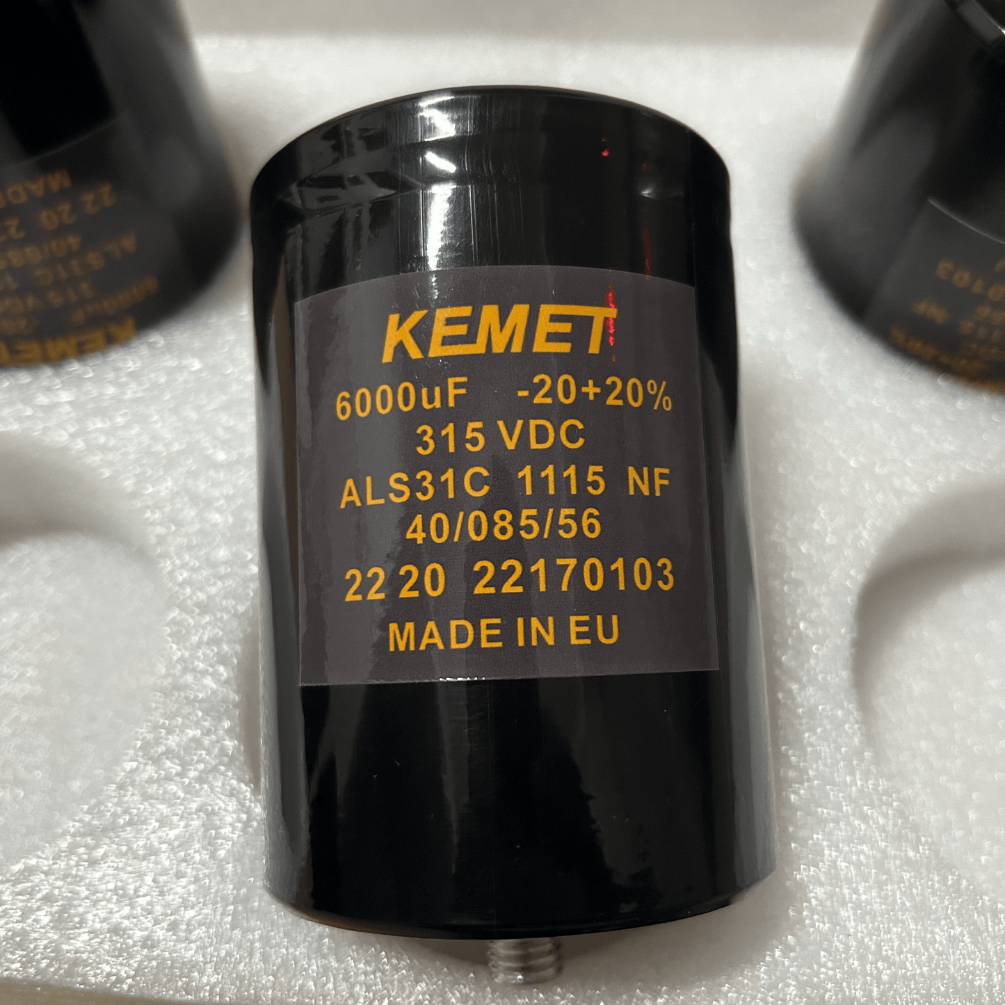 KEMET ALS31C1115NF Aluminum Electrolytic Capacitor - 6000 uF 315V