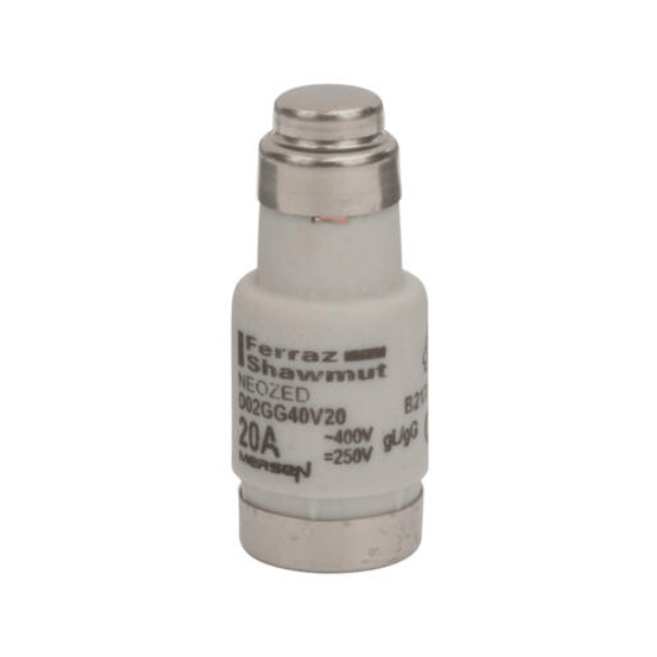 Mersen Mersen B217742 - D02GG40V20 20A Fuses (10 Pieces)