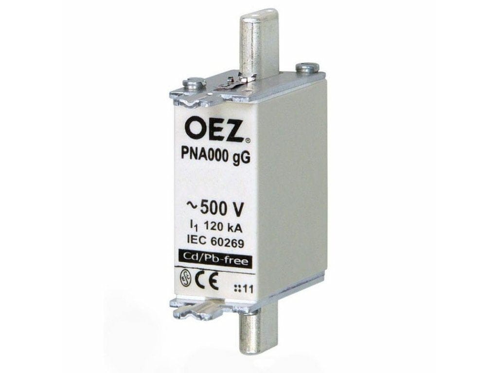 OEZ PNA000 100A 500V 6pcs OEZ PNA000 100A 500V gG Fuses