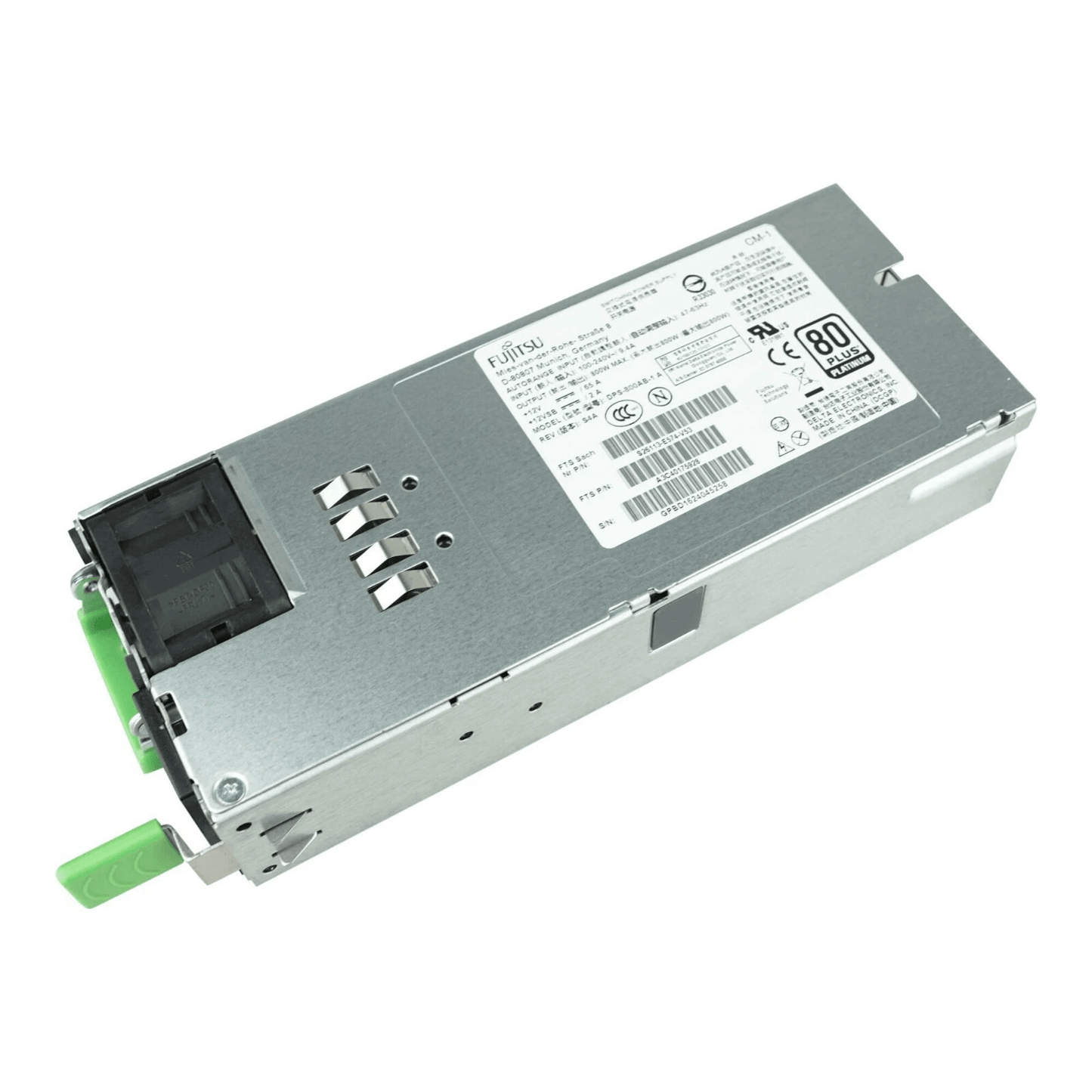 Fujitsu S26113-F574-E13 Power Supply Unit, 800 Watts, 100-240V Input