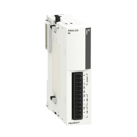 Schneider I/O Expansion Module Schneider TM2AMI2HT, I/O Expansion Module, 2-Channel High-Level Analog Input