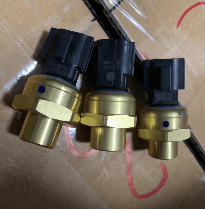 Sensata Pressure Sensor Air Conditioning Pressure Sensor 45CP2-5 (2 Pieces)