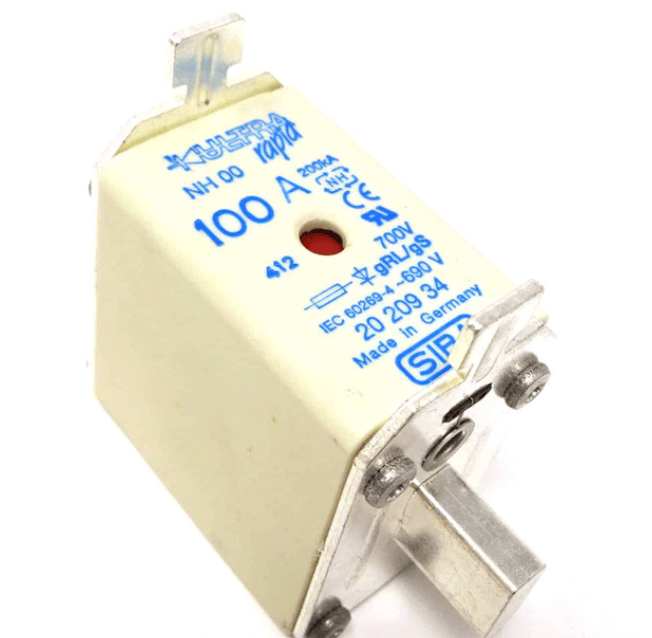 Siba 100A 5pcs Siba NH00 100A 690V 2020934 gS Fuses (5 Pieces)