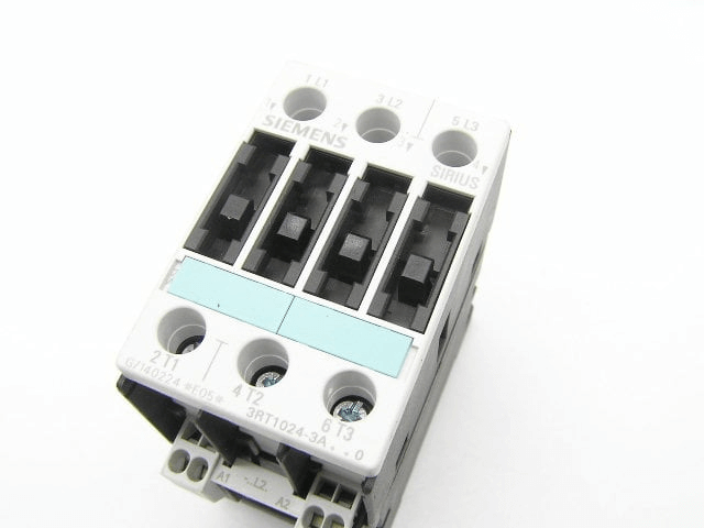 Siemens Contactor Siemens 3RT1024-3AP00 SIRIUS Power Contactor, AC-3 5.5kW/400V, Coil 230VAC 50Hz, Size S0 45mm