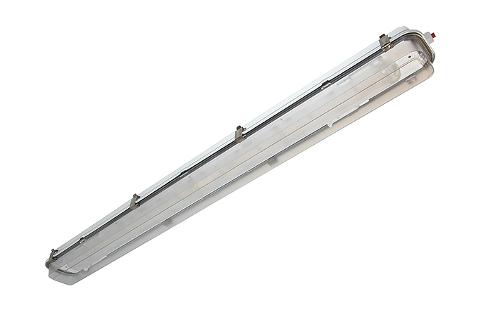Glamox 1445801260 / 1445 S 4500HF 840 220-240 TW IP66/67 -O:BN20-12 GL CL Technical Linear LED Luminaire, 4995lm, IP66/IP67