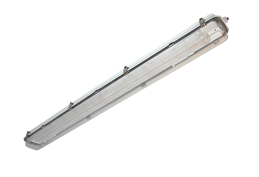 Glamox 1445801260 / 1445 S 4500HF 840 220-240 TW IP66/67 -O:BN20-12 GL CL Technical Linear LED Luminaire, 4995lm, IP66/IP67