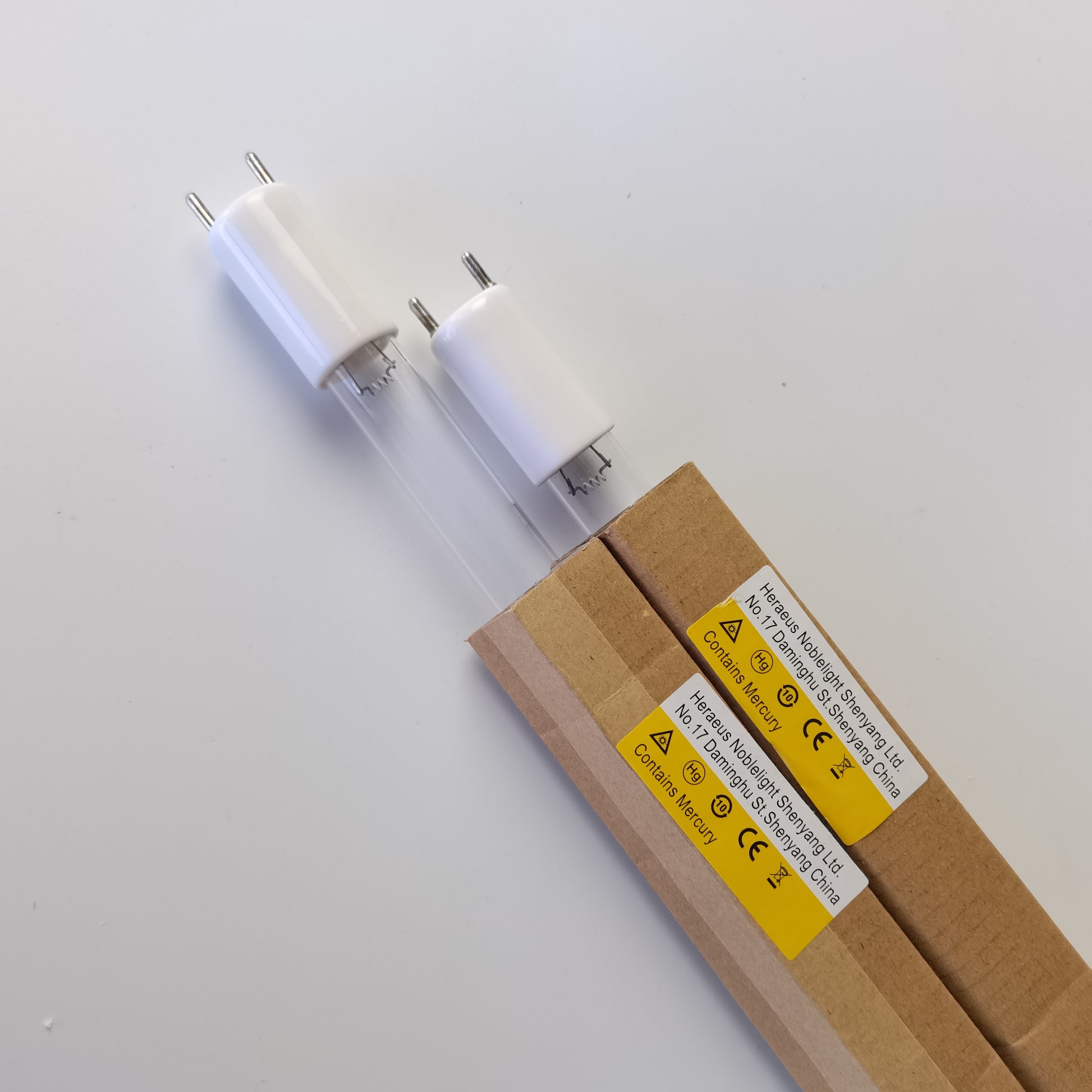 Excelitas Noblelight 41W-842MM UV Germicidal Lamp, 41W, 842mm Total Length, Double-Ended 2-Pin