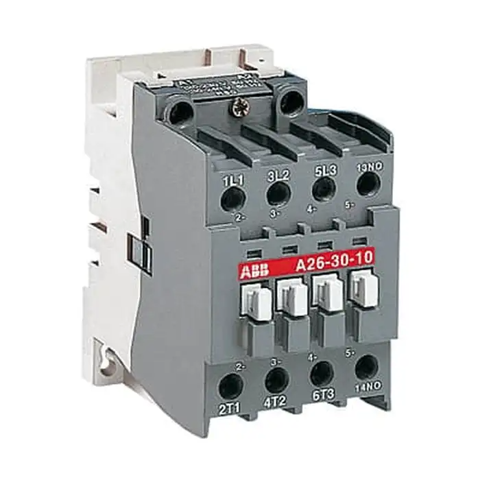 ABB A26-30-10 AC Contactor, 26A, 415V, 3-Pole, 1NO Auxiliary, 50/60Hz