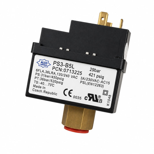 ALCO Controls PS3-B5L / 0713225 Pressure Switch, 29 bar, 120/240 VAC