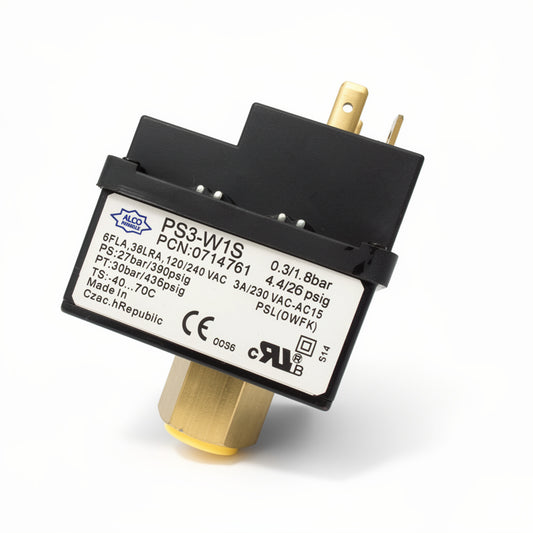 ALCO PS3-W1S Single Pressure Control, 0.3/1.8 Bar, PCN 0714761