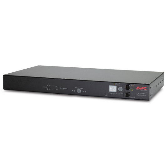 Schneider Electric AP7723 Rack ATS - 1U 20A C20 IN to C13/C19 OUT - Main Product View