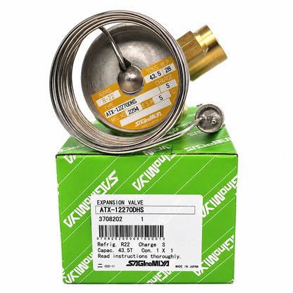 Saginomiya ATX Series Thermostatic Expansion Valves, R22/R404A/R407C, External Equalizer