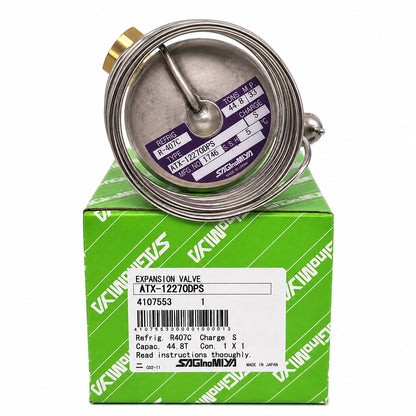 Saginomiya ATX Series Thermostatic Expansion Valves, R22/R404A/R407C, External Equalizer