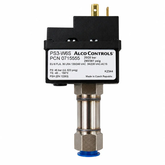 Alco Controls PS3-W6S / 0715555 High Pressure Limiter, 25 bar Cut-Out, Auto Reset