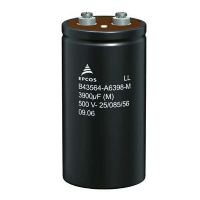 EPCOS B43456-S9608-M1 B43456 Series Aluminium Electrolytic Capacitor, 6000 uF, 400 V