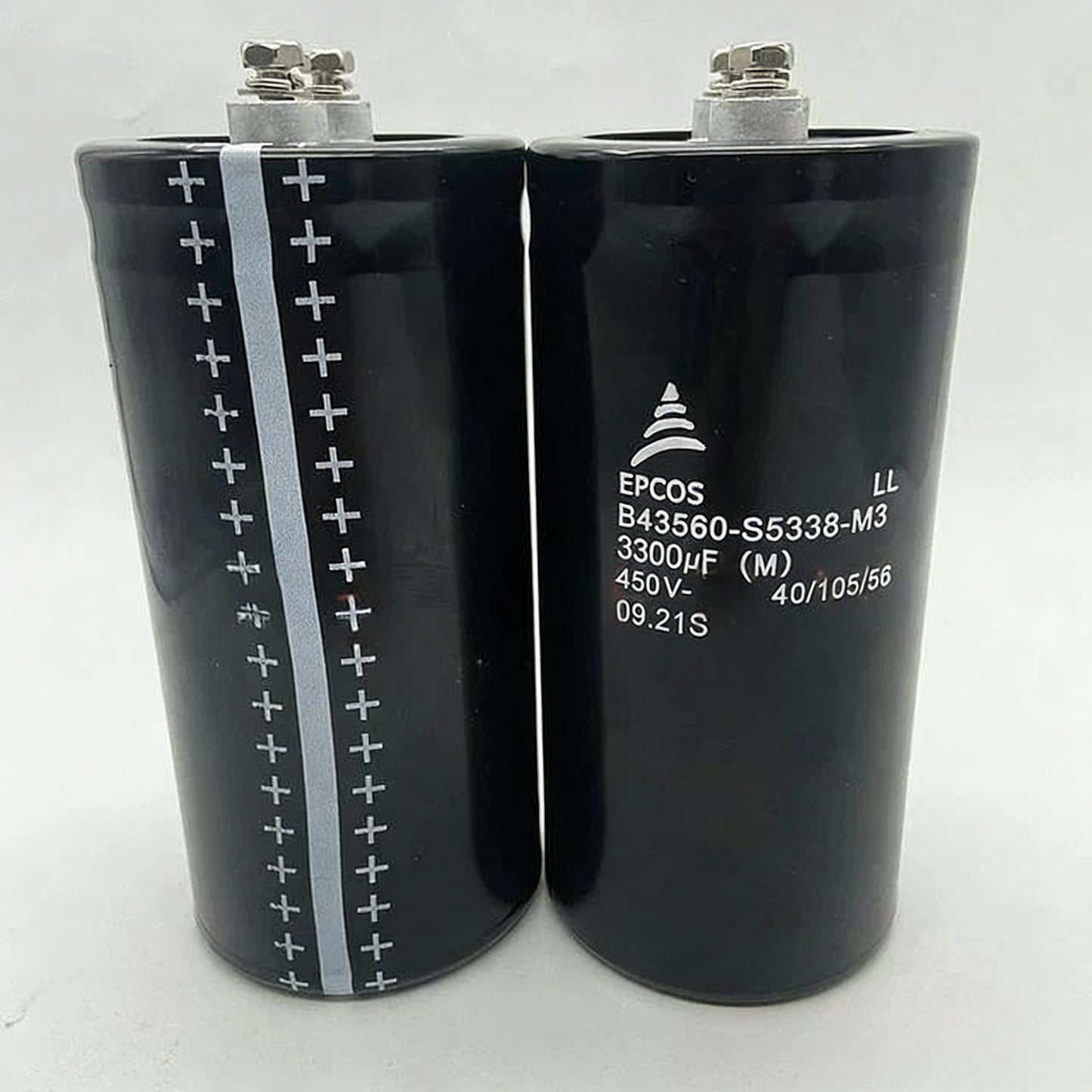 EPCOS B43560-S5338-M3 B43560 Series Screw Terminal Capacitor, 3300µF, 450VDC