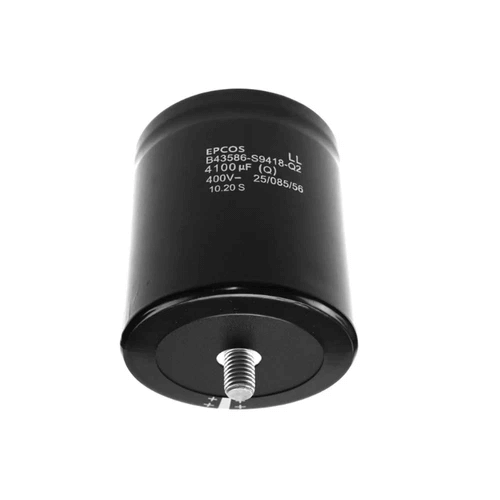 EPCOS B43586-S9418-Q2 B43586 Aluminum Electrolytic Capacitor, 400V 4100µF, Screw Terminal
