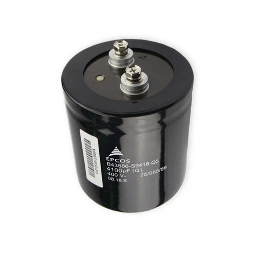 EPCOS B43586-S9418-Q3 B43586 Aluminum Electrolytic Capacitor, 400V 4100µF, Screw Terminal