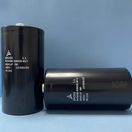 EPCOS B43701-S9338-M1 B43701 Ultra Compact Aluminum Electrolytic Capacitor, 400V 3300µF, Screw Terminal