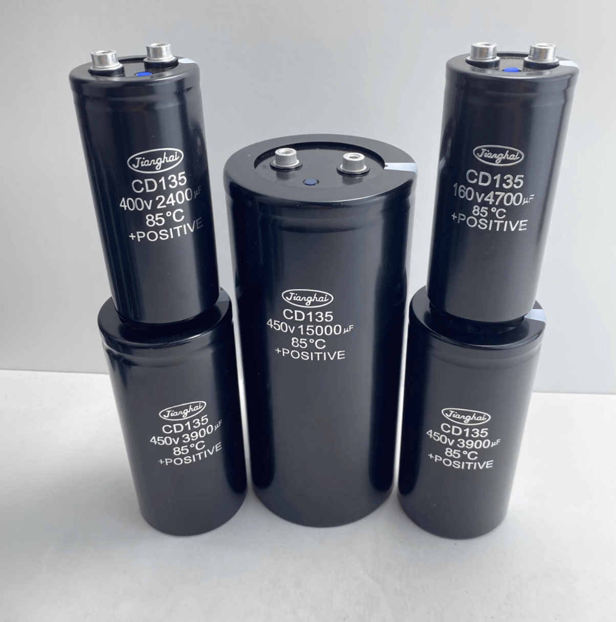 Jianghai ECG2DPK331MA053 Screw Terminal Aluminum Electrolytic Capacitor - 330μF 200V - Product View