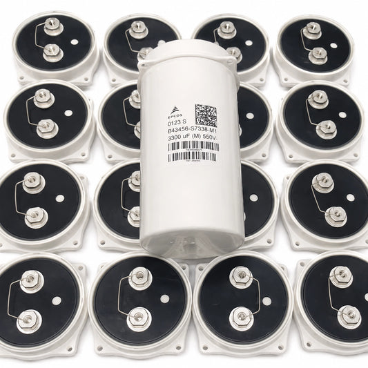 EPCOS B43456-S7338-M1 Aluminum Electrolytic Capacitor, 3300 µF, 550 VDC